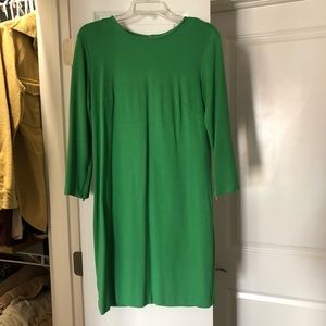 🔹2 for $40🔹Ann Taylor Green 3/4 sleeve dress